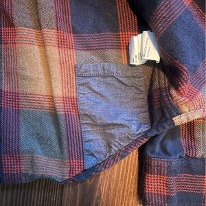 Prana Multicolor Plaid Shirt
